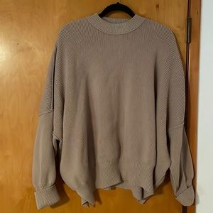 Free people sweater work a few times